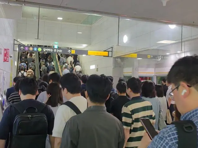 김포공항역 혼잡 현황