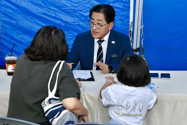 김포시 이동시장실, 구래역서 시민 민원 50건 청취 사진 2