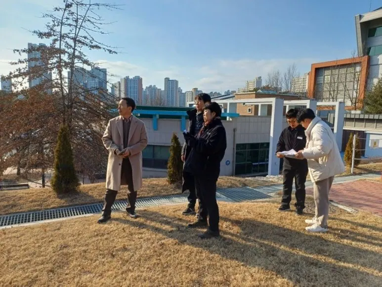 무지개뜨는 언덕 점검