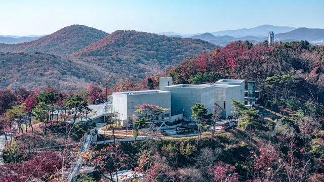 애기봉의 가을 풍경