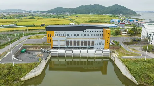 봉성3배수펌프장 전경