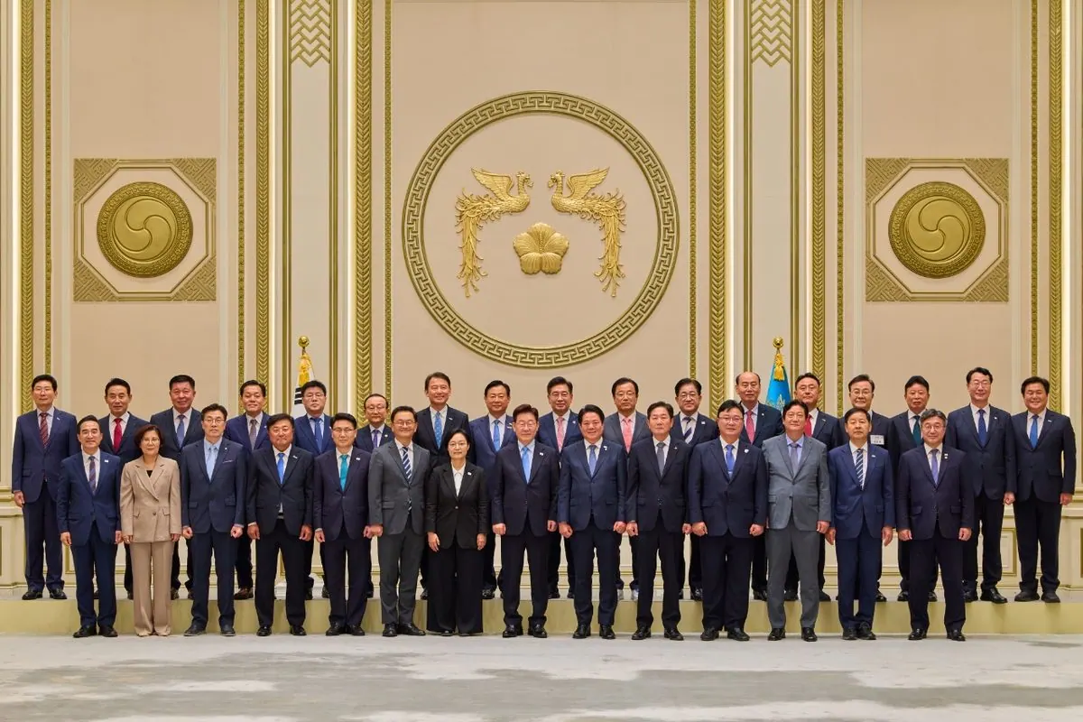 이기형 김포시장이 27일 개최된 시·군·구청장 국정설명회에 참석했다.