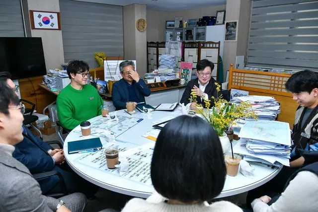 김포시, 청렴 팝업 카페로 감사관실 직원과 소통 사진 1