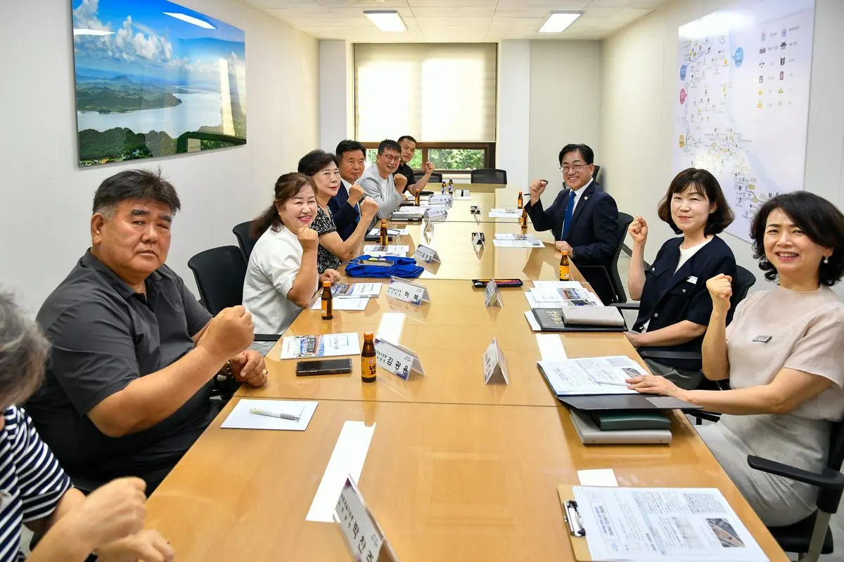 김포시장, 바르게살기운동 임원진과 정담회 개최