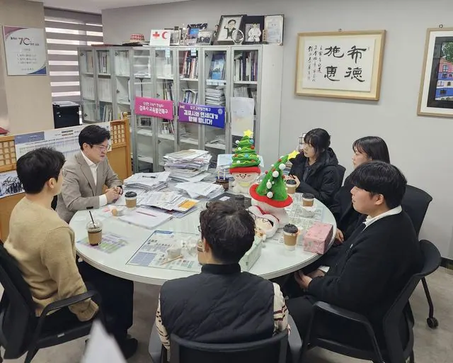 김포시, 시장실서 '청렴 팝업 카페' 첫 운영 사진 1