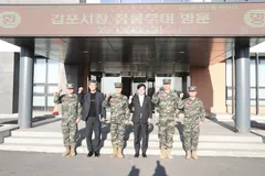 김포시장, 연말 군부대·소방서 잇따라 방문