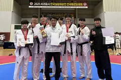 김포시청 태권도팀, 한국실업최강전 종합 2위