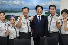 김포시 자율방범대, 시장에 노후초소·출동수당 건의