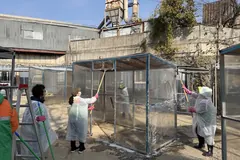 김포 온기텐트 26개소 정비, 통진전진기지서 착수