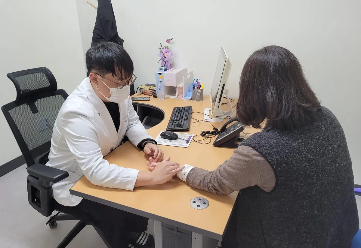 대곶면 보건지소 진료 모습