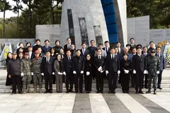김포 마산동 현충탑서 제45회 자유수호희생자 위령제