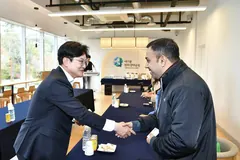 김포 애기봉평화생태공원, 7개국 외신 인터뷰 무대로