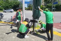 김포시 그늘막 418개 운영...파손 신고 즉시 수리