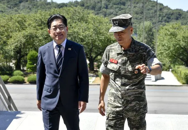 이기형 김포시장, 관내 군부대 잇단 방문…군·관 협력체 강화 사진 1
