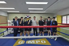 김포시청 복싱팀, 새 복싱링 설치·이상구 선수 영입