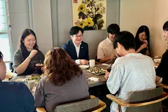 김포 통통데이, 김병수 시장 저연차 직원과 오찬 대화