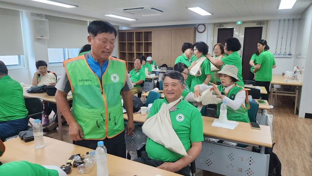 김포시 자율방재단, 재해구호·응급처치 교육 사진 1