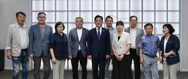 장애인단체연합회 간담회