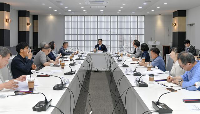 장애인단체연합회 간담회