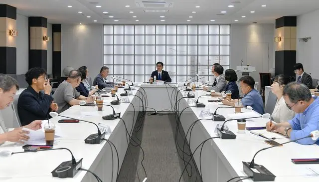 장애인단체연합회 간담회