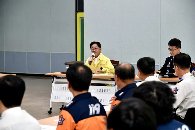 김포시장 이기형, 소방·경찰·세무서 방문…구래동 파출소 신설 제안 사진 3
