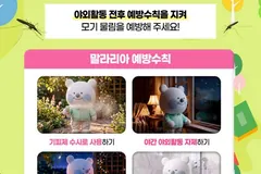 김포시 말라리아 경보 발령, 무료 신속검사 시작