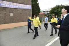 김포 사우동·고촌 침수취약지 현장점검…이기형 시장 14일 실시