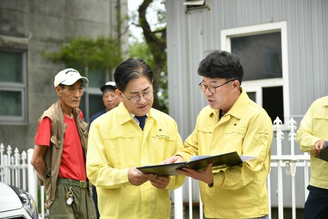 김포 사우동·고촌 침수취약지 현장점검…이기형 시장 14일 실시 사진 2