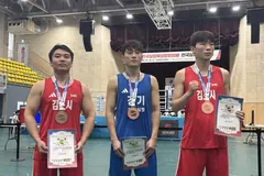 김포시청 복싱팀, 전국실업복싱대회 동메달 3개