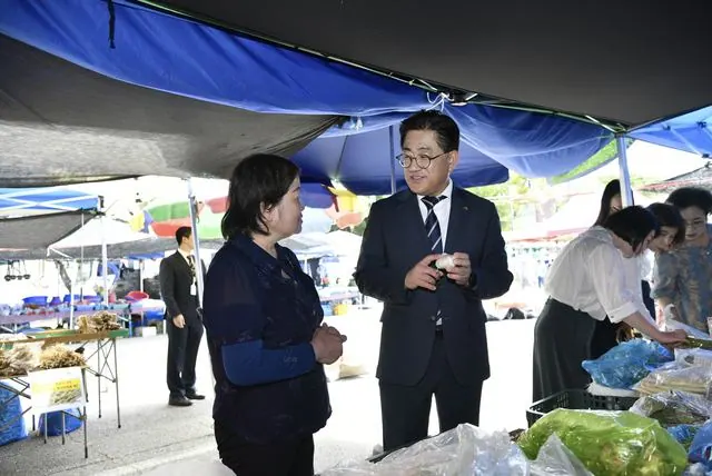 김포 이동시장실 3회차, 통진서 민원 50여건 접수 사진 1