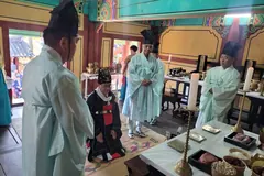 김포향교 추기 석전제 봉행…이기형 시장 초헌관 수행