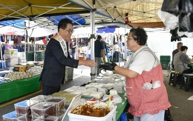 김포시, 추석 앞두고 북변5일장서 안전캠페인 사진 1