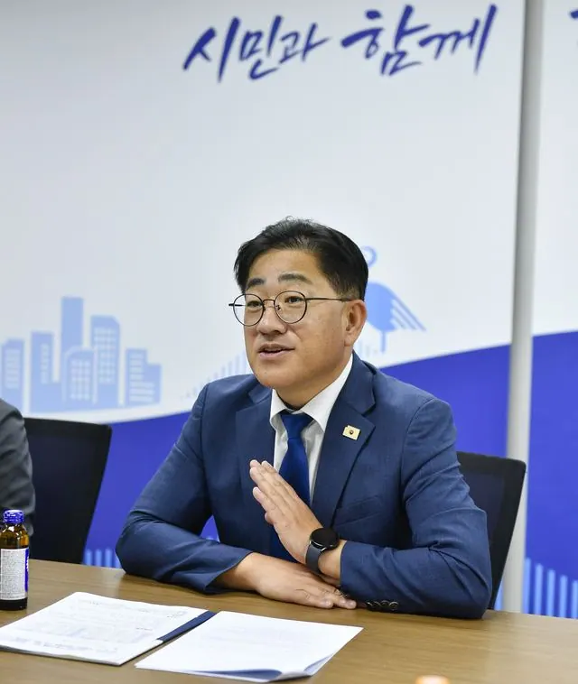 김포 청년기업인협회, 시장과 정책 간담회 사진 1