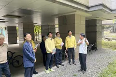 김포 재난취약시설 점검, 부시장 급경사지·사우동 판매시설 현장 확인