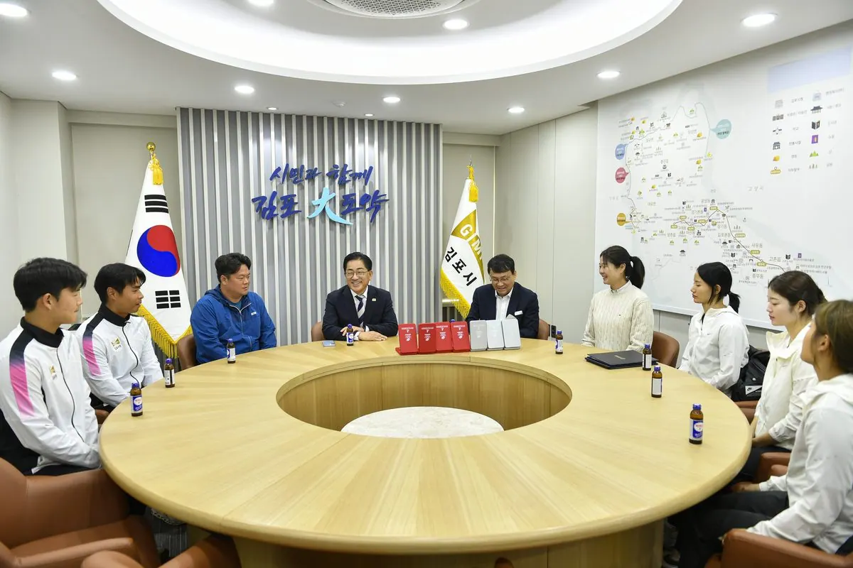 김포시 직장운동경기부, 전국체전 육상·테니스서 금2·은1