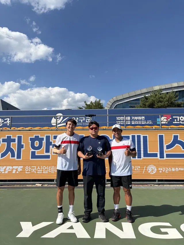 김포시청 테니스팀, 실업연맹전 단체전 우승·ITF 김천대회 준우승 사진 1
