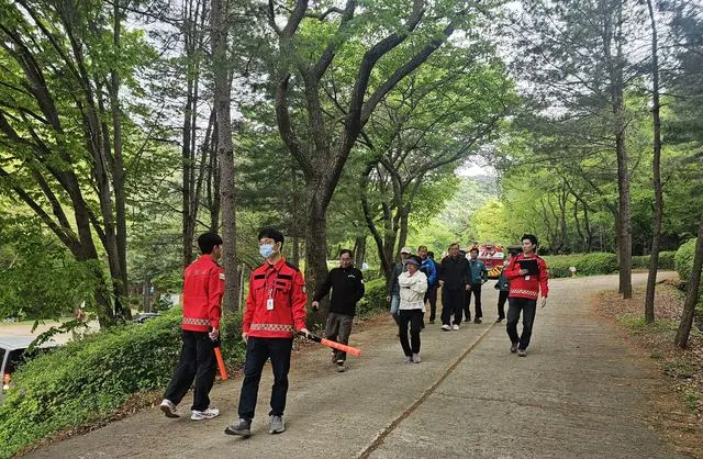 주민대피 훈련