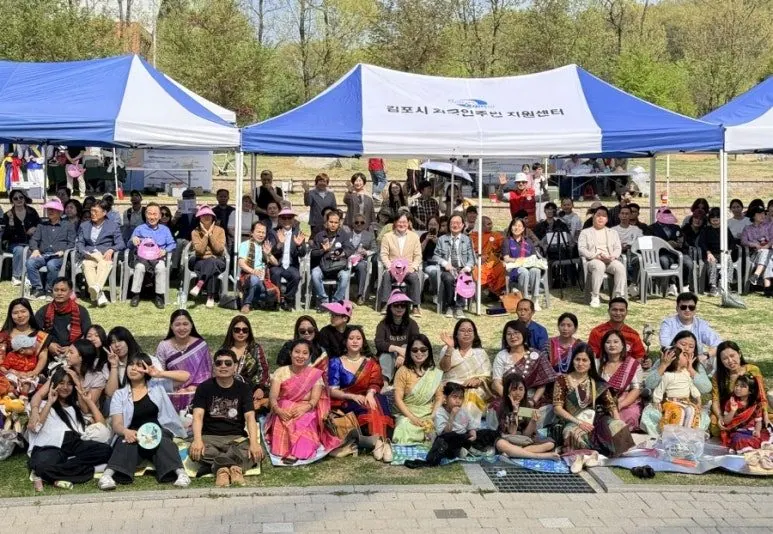 김포시외국인주민지원센터와 재한줌머인연대가 19일 ‘제21회 보이사비 축제’를 개최했다.