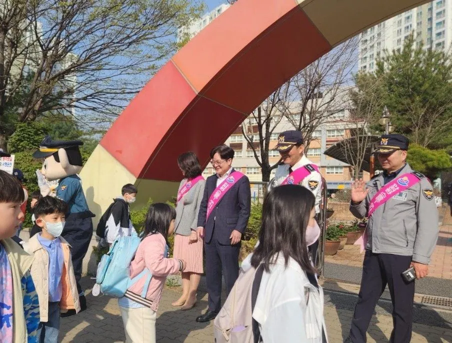 녹색어머니연합회 교통안전 캠페인