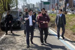 김포시, 고다니 유수지 꽃길·맨발길 확대 추진