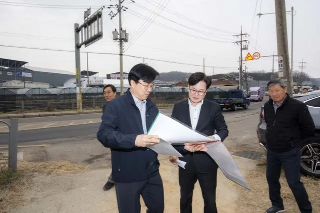 김포시, 파주고속도로·355호선 공사현장 점검 사진 3