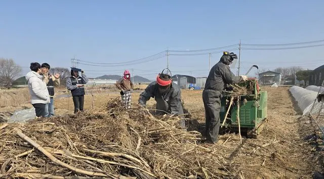 영농부산물 파쇄 지원사업