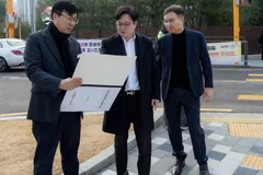 김포 모담초·중 통학로, 1차로→2차로 확장 개통